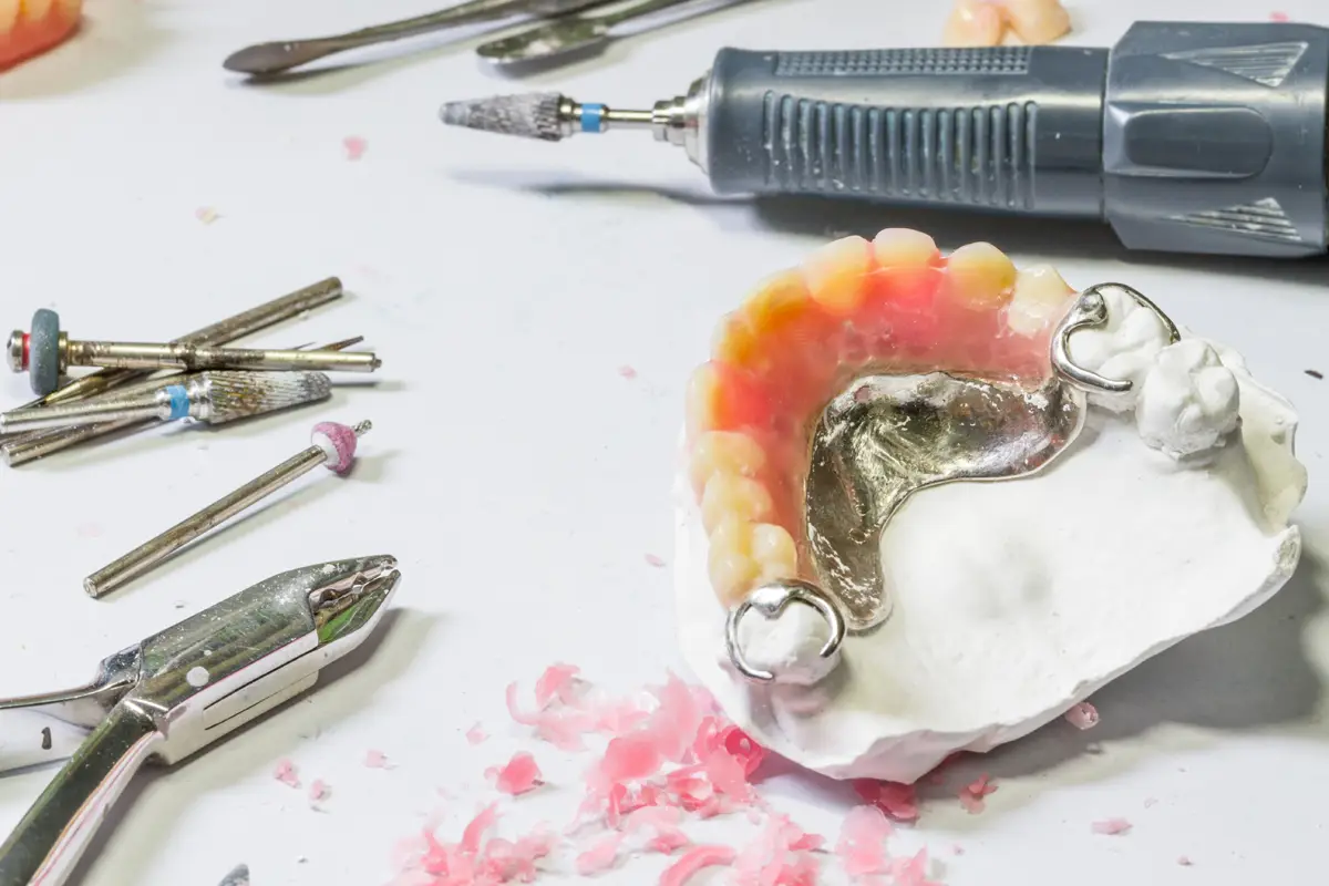 Denture additions and repairs at Chrome Cast Dental Laboratory
